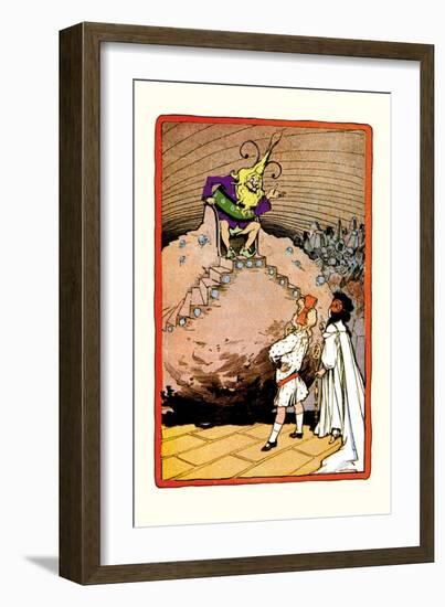 The Wizard-John R. Neill-Framed Art Print