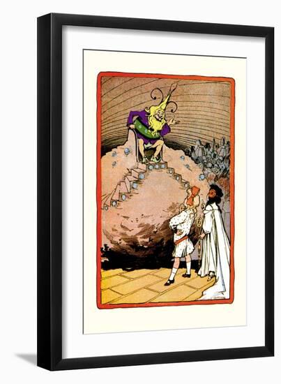 The Wizard-John R. Neill-Framed Art Print