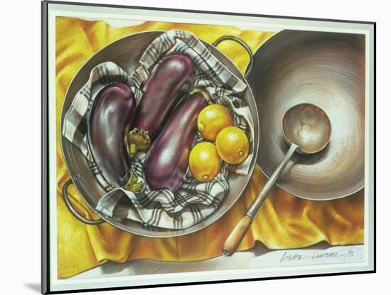 The Wok, 1980-Sandra Lawrence-Mounted Giclee Print