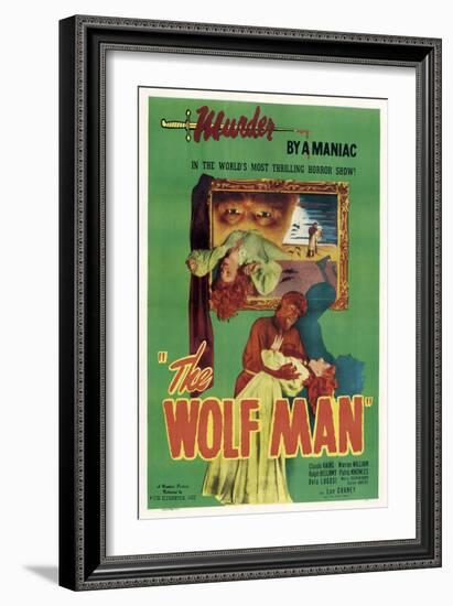 The Wolf Man, 1941-null-Framed Giclee Print