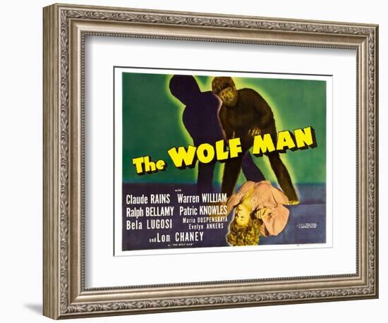 The Wolf Man, 1941-null-Framed Art Print