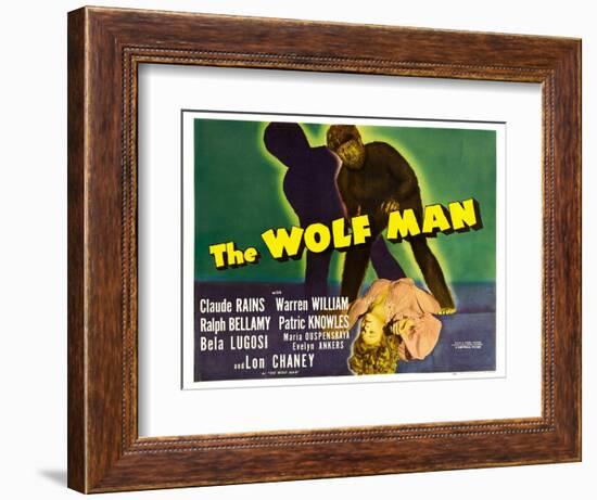 The Wolf Man, 1941-null-Framed Art Print