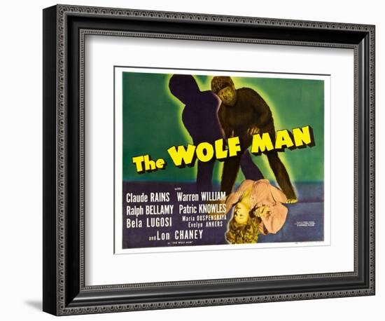 The Wolf Man, 1941-null-Framed Art Print