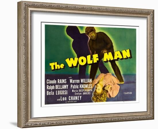 The Wolf Man, 1941-null-Framed Art Print