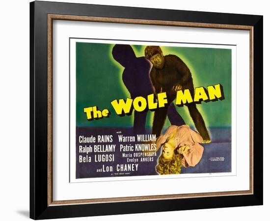 The Wolf Man, 1941-null-Framed Art Print