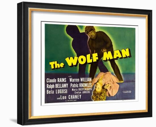 The Wolf Man, 1941-null-Framed Art Print