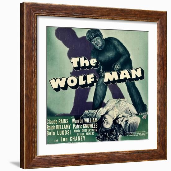 The Wolf Man, 1941-null-Framed Art Print