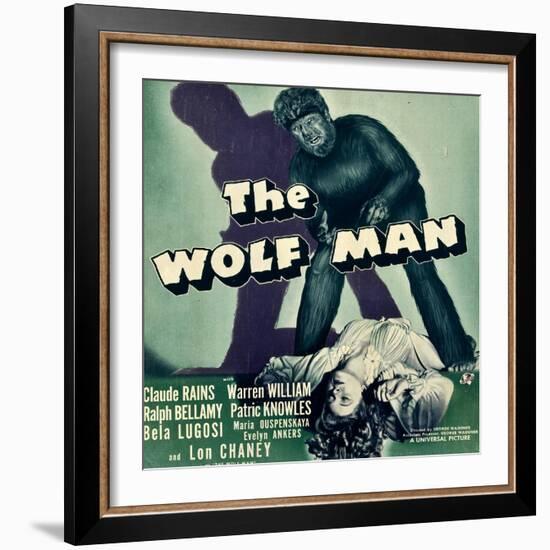The Wolf Man, 1941-null-Framed Art Print