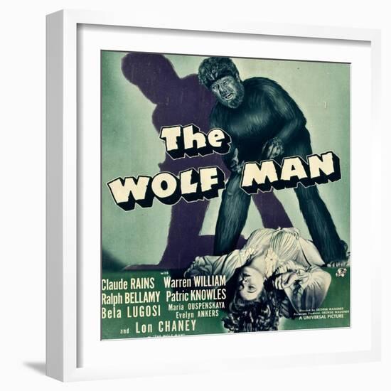 The Wolf Man, 1941-null-Framed Art Print