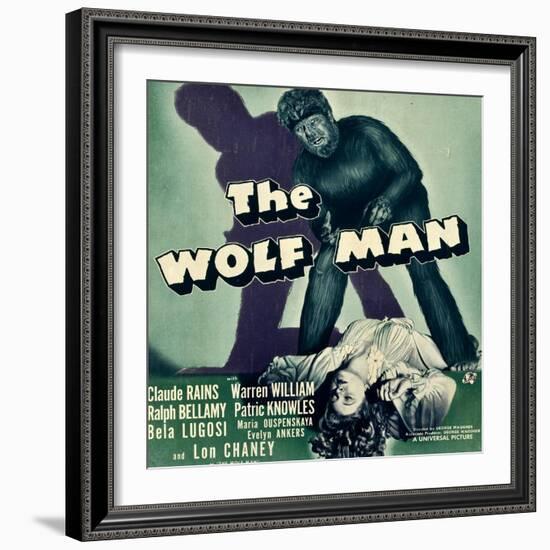 The Wolf Man, 1941-null-Framed Art Print