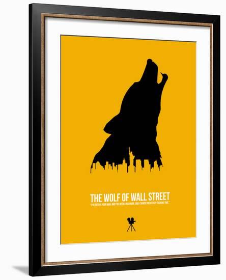 The Wolf of Wall Street-David Brodsky-Framed Art Print