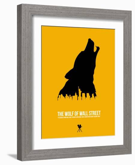 The Wolf of Wall Street-David Brodsky-Framed Art Print