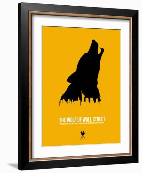 The Wolf of Wall Street-David Brodsky-Framed Art Print