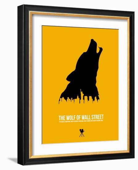 The Wolf of Wall Street-David Brodsky-Framed Art Print