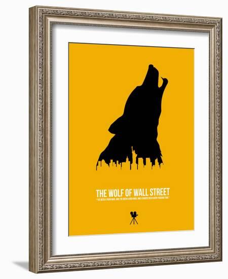 The Wolf of Wall Street-David Brodsky-Framed Art Print