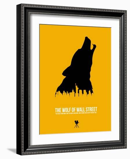 The Wolf of Wall Street-David Brodsky-Framed Art Print