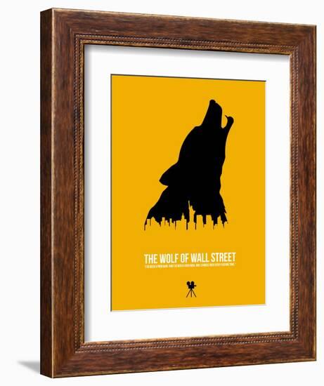 The Wolf of Wall Street-David Brodsky-Framed Art Print