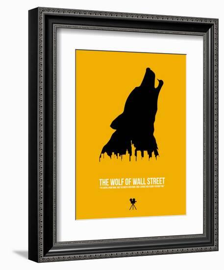 The Wolf of Wall Street-David Brodsky-Framed Art Print