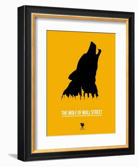 The Wolf of Wall Street-David Brodsky-Framed Art Print