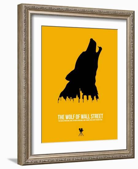 The Wolf of Wall Street-David Brodsky-Framed Art Print