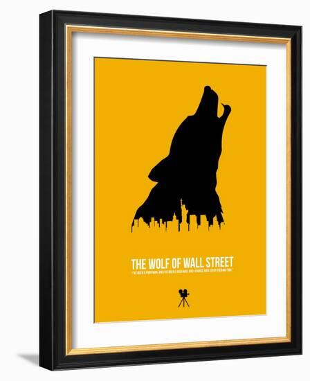 The Wolf of Wall Street-David Brodsky-Framed Art Print