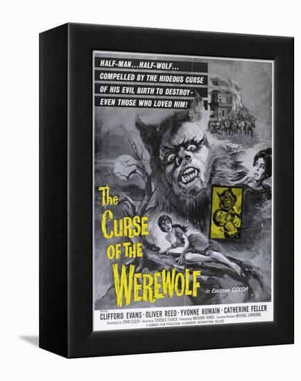 The Wolfman, 1961, "The Curse of the Werewolf" Directed by Terence Fisher-null-Framed Premier Image Canvas