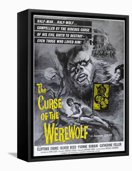 The Wolfman, 1961, "The Curse of the Werewolf" Directed by Terence Fisher-null-Framed Premier Image Canvas