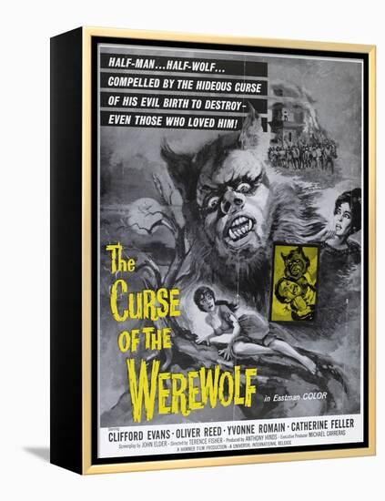 The Wolfman, 1961, "The Curse of the Werewolf" Directed by Terence Fisher-null-Framed Premier Image Canvas