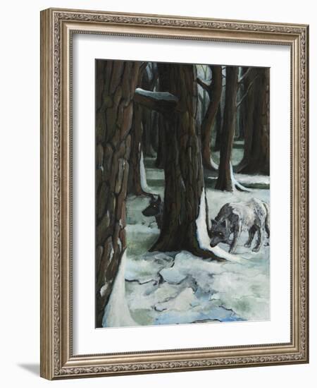 The Wolves-Jamin Still-Framed Giclee Print