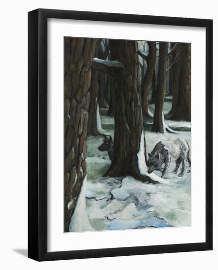 The Wolves-Jamin Still-Framed Giclee Print