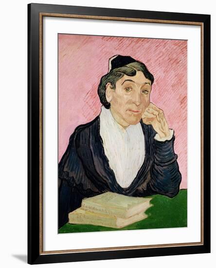 The Woman from Arles-Vincent van Gogh-Framed Giclee Print