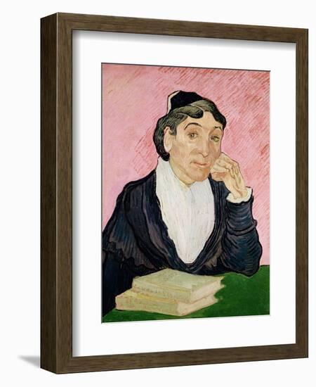 The Woman from Arles-Vincent van Gogh-Framed Giclee Print