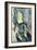 The Woman in Blue-Amedeo Modigliani-Framed Giclee Print