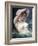 The Woman in the Waves, 1868-Gustave Courbet-Framed Giclee Print