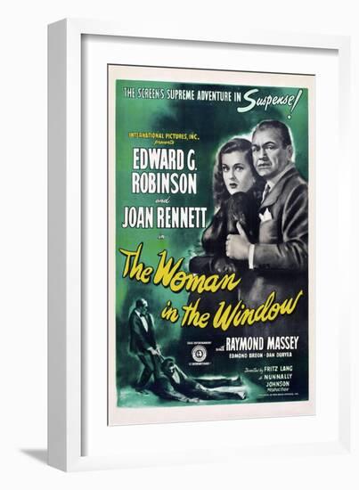 The Woman in the Window [1944], Directed by Fritz Lang.-null-Framed Giclee Print