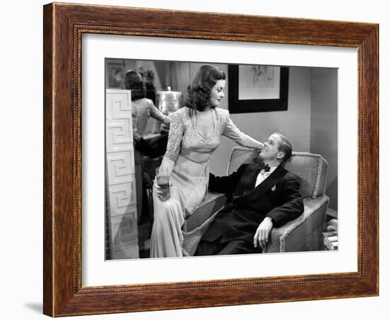 The Woman In The Window, Joan Bennett, Dan Duryea, 1944-null-Framed Photo