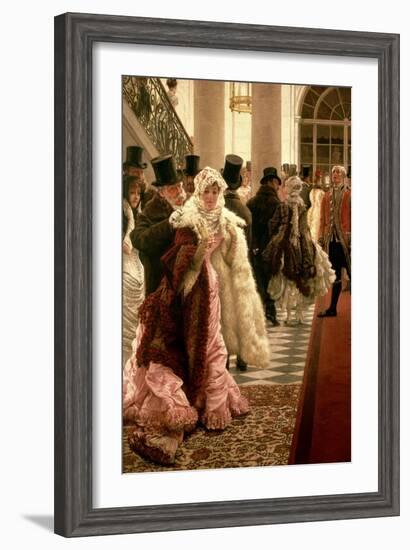 The Woman of Fashion (La Mondaine), 1883-5-James Tissot-Framed Giclee Print