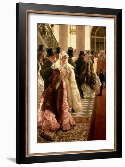 The Woman of Fashion (La Mondaine), 1883-5-James Tissot-Framed Giclee Print