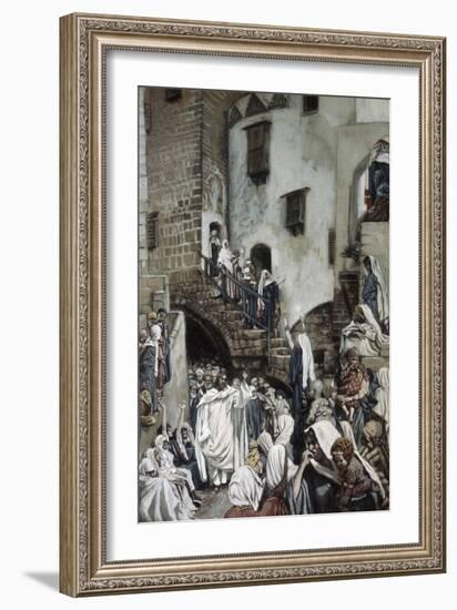 The Woman Who Lifted Up Her Voice-James Jacques Joseph Tissot-Framed Giclee Print