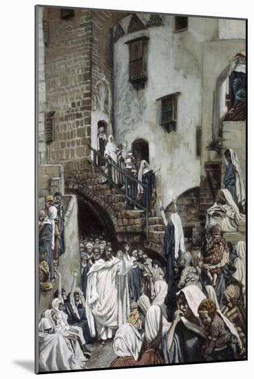 The Woman Who Lifted Up Her Voice-James Jacques Joseph Tissot-Mounted Giclee Print