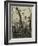 The Woman with the Cobweb Between Bare Trees-Caspar David Friedrich-Framed Giclee Print