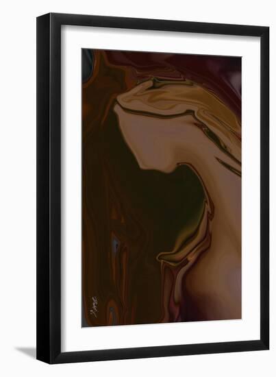 The Woman-Rabi Khan-Framed Art Print