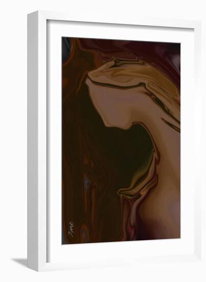 The Woman-Rabi Khan-Framed Art Print