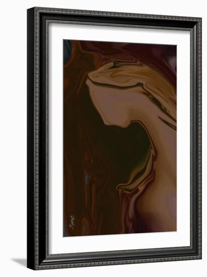 The Woman-Rabi Khan-Framed Art Print