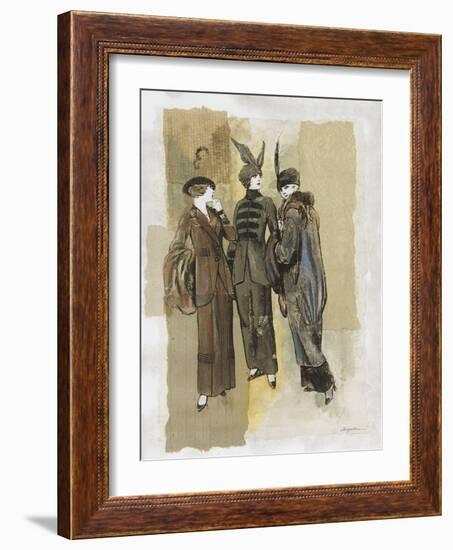 The Women I-Augustine-Framed Giclee Print