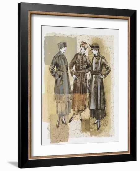 The Women IV-Augustine-Framed Giclee Print