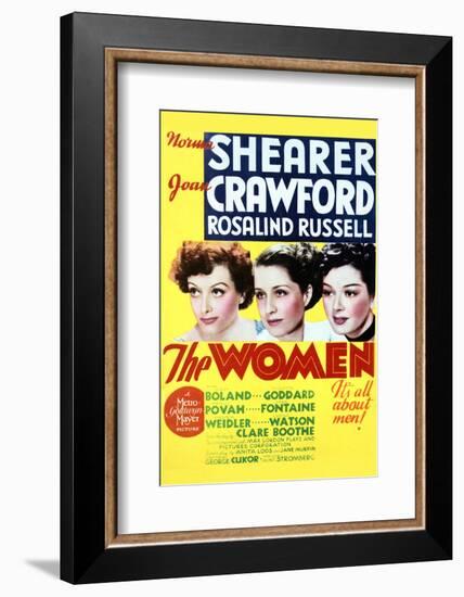 The Women - Movie Poster Reproduction-null-Framed Photo