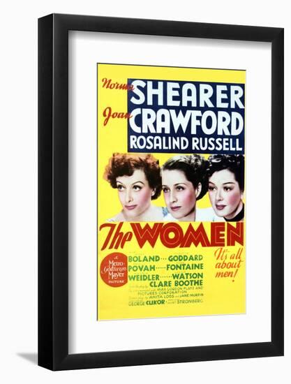 The Women - Movie Poster Reproduction-null-Framed Photo