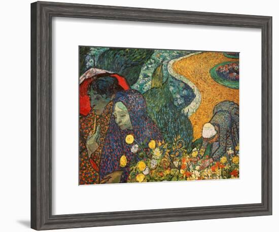 The Women of Arles (Memories of the Garden at Etten), 1888-Vincent van Gogh-Framed Giclee Print