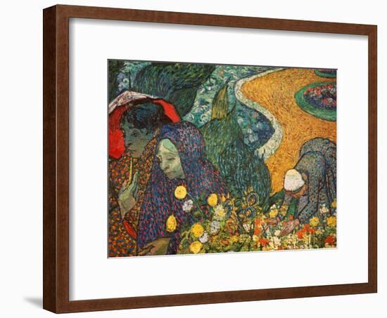 The Women of Arles (Memories of the Garden at Etten), 1888-Vincent van Gogh-Framed Giclee Print